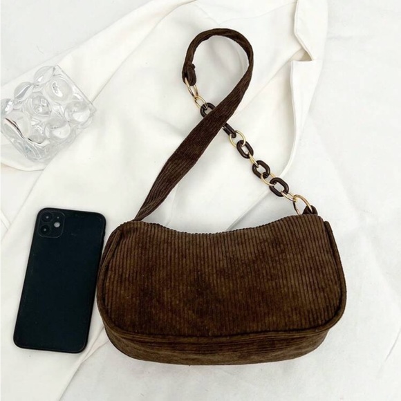 ⚠️Clearance Lightweight Luxury Coffee Brown Chain Strap Women's Bag - Picture 4 of 7